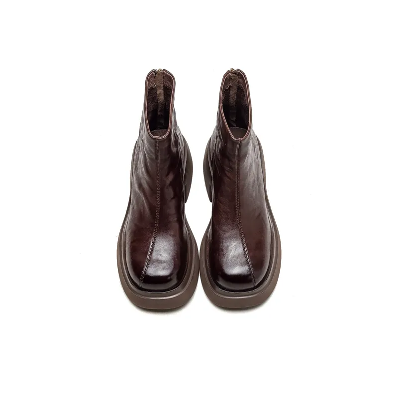 Jay Ankle Boots Women's Brown/Black-3