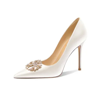 Holy Rose High Heels Women's White