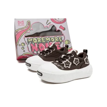 MOREMORENOISE Casual Shoes Women's Low Top Brown