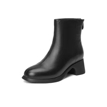 DG Ankle Boots Women's Black/Caramel