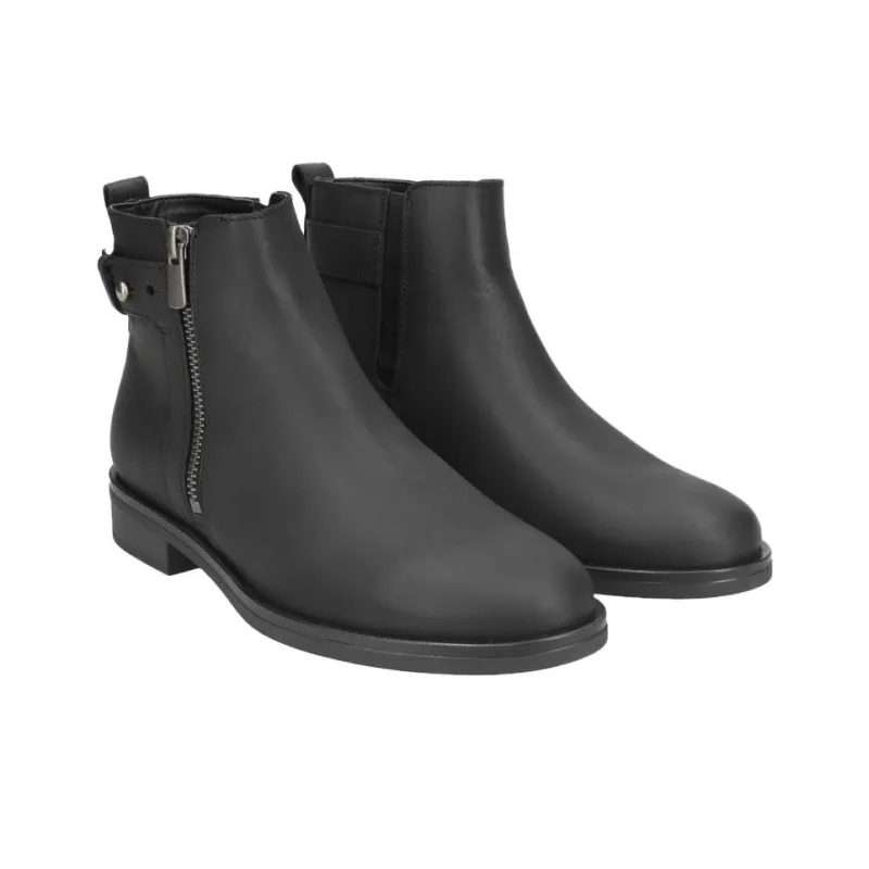 Clarks Memi Lo Ankle Boots Women's Black-2
