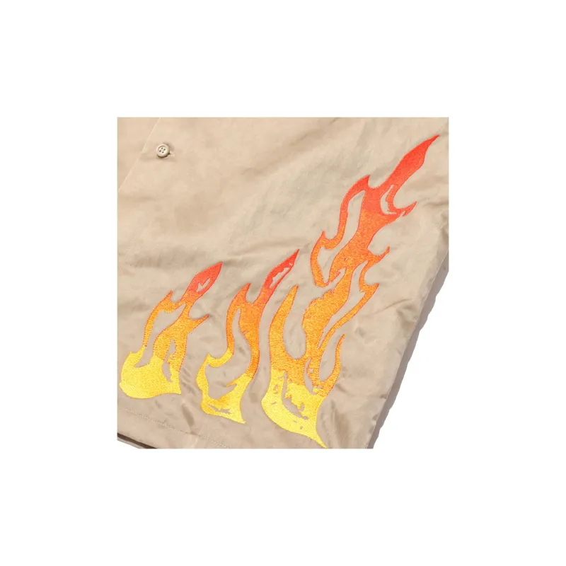 Travis Scott Cactus Jack X Jordan Button Down Shirt-3