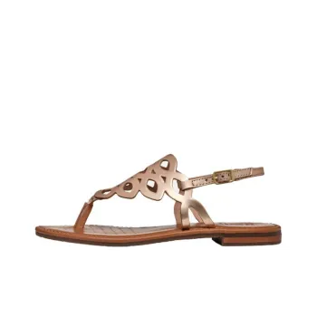 GEOX Sozy S Strap Sandals Women's Gold Narrow Fit