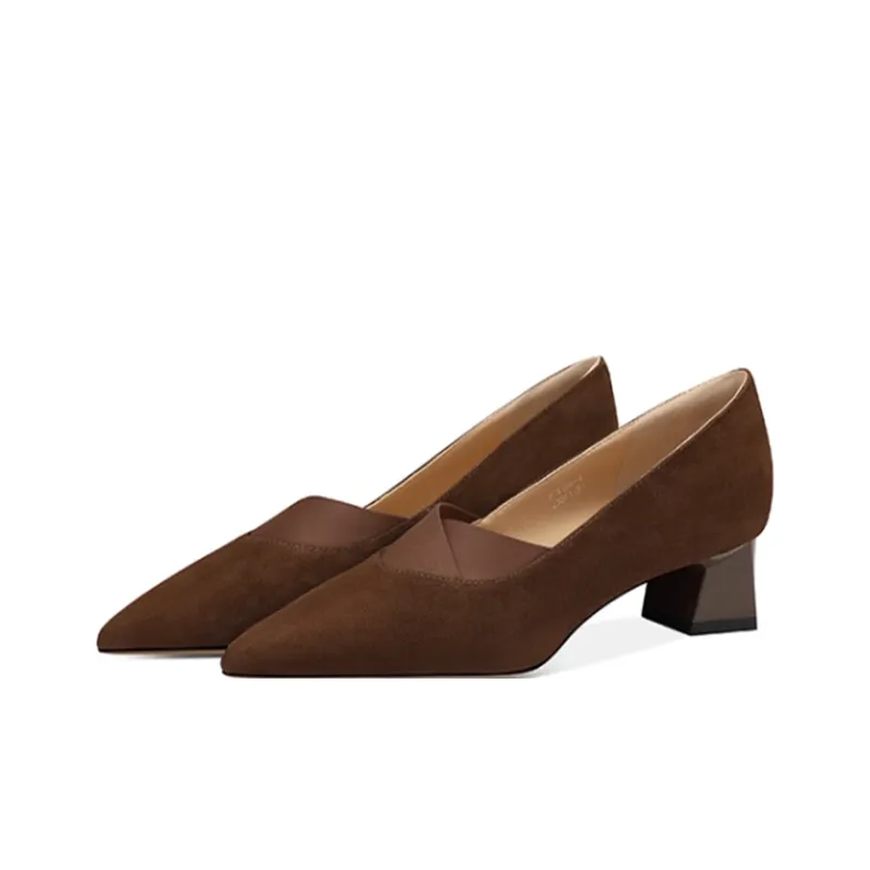 JESSICA SOPHIA Chunky Heel High Heels 3.5cm Women's-2