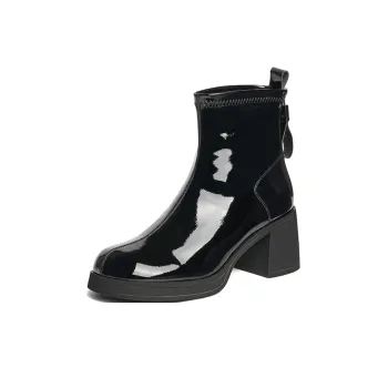 JOSINY Ankle Boots Women's Black/Yellow Green