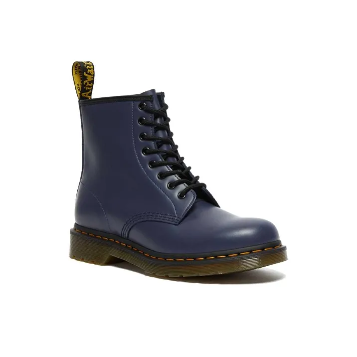 Dr.Martens 1460 Smooth Leather Lace Up Boots 'Blue'-2
