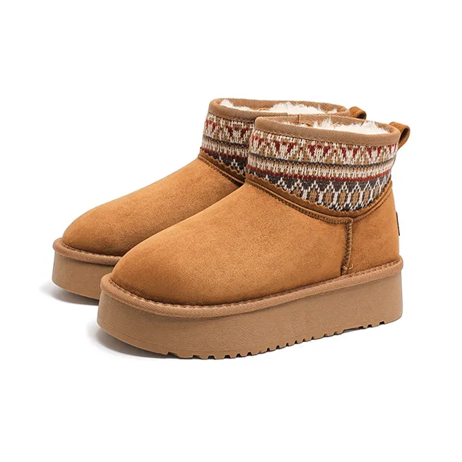 DAPHNE Short Mid-Calf Snow Boots Women's-2