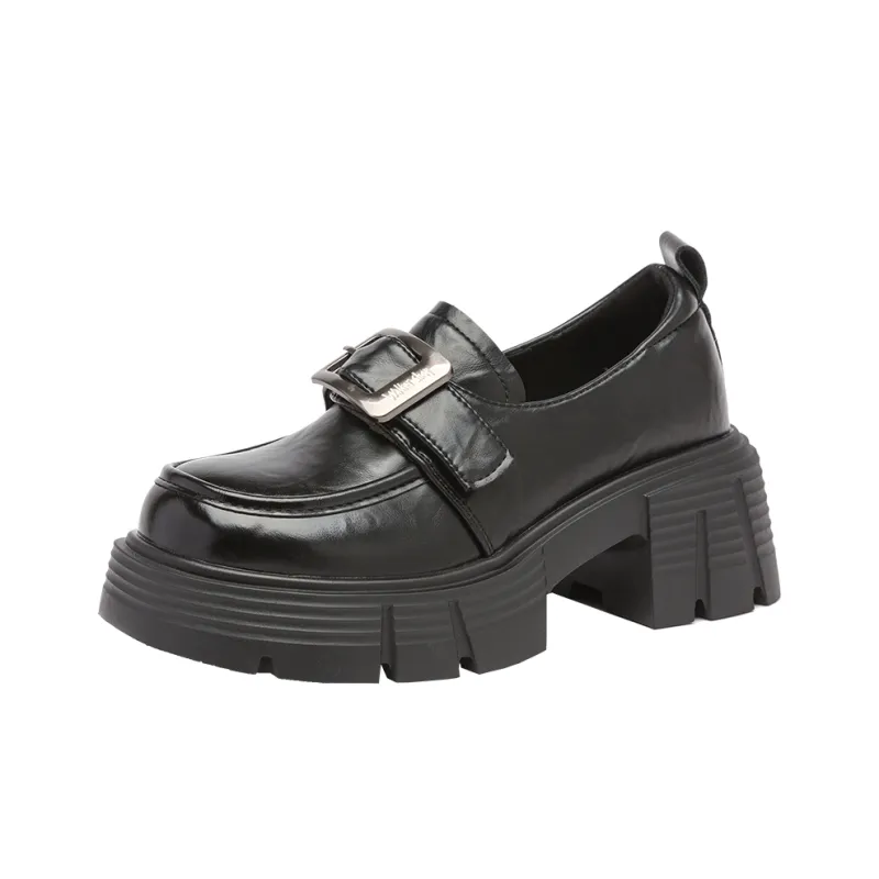 Walker Shop Chunky Heel High Heels Women's-7
