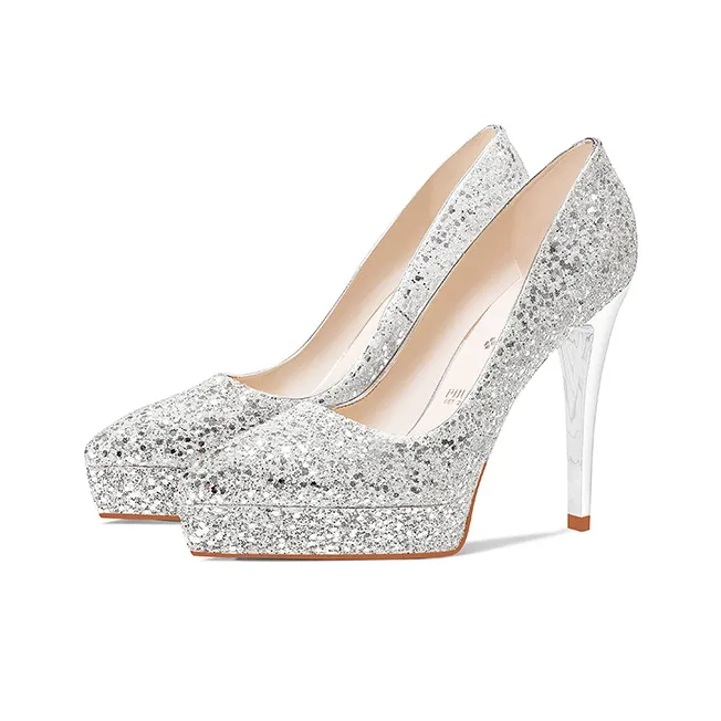 PJJUU Slim Heel High Heels 12cm Women's-7