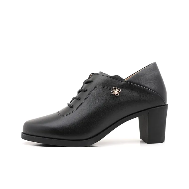 HANG TEN Chunky Heel High Heels 55mm Women's-0