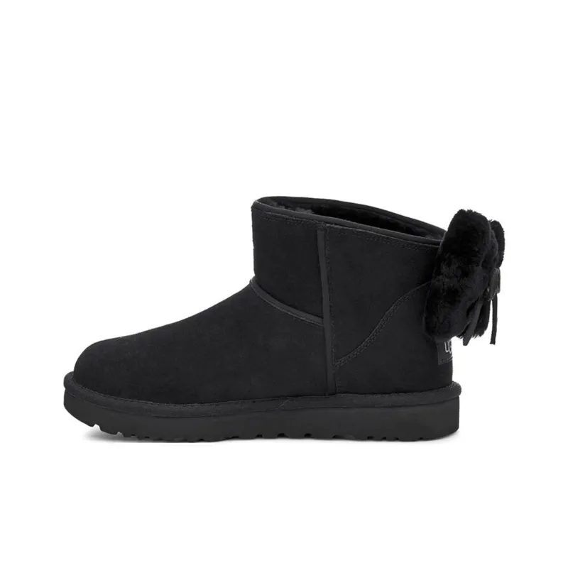 UGG Classic Mini Bow 'Black' Women's-0