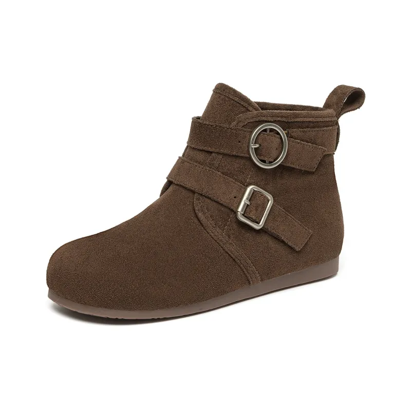 GEMEIQ Ankle Boots Women's Camel/Coffee-6