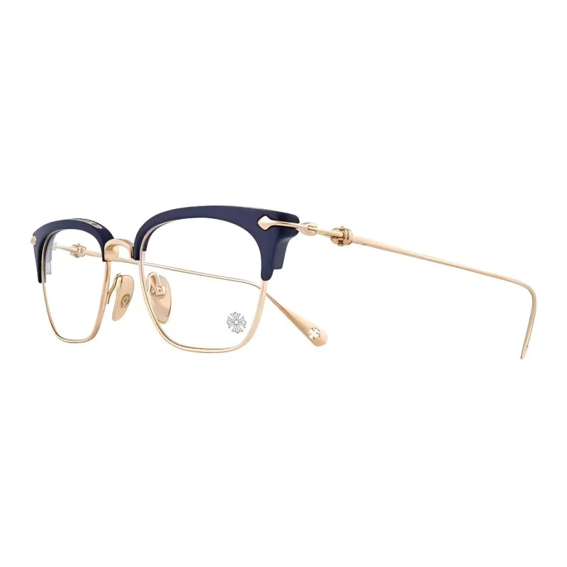 Chrome Hearts Titanium Alloy Square Eyeglass Frames Unisex-4
