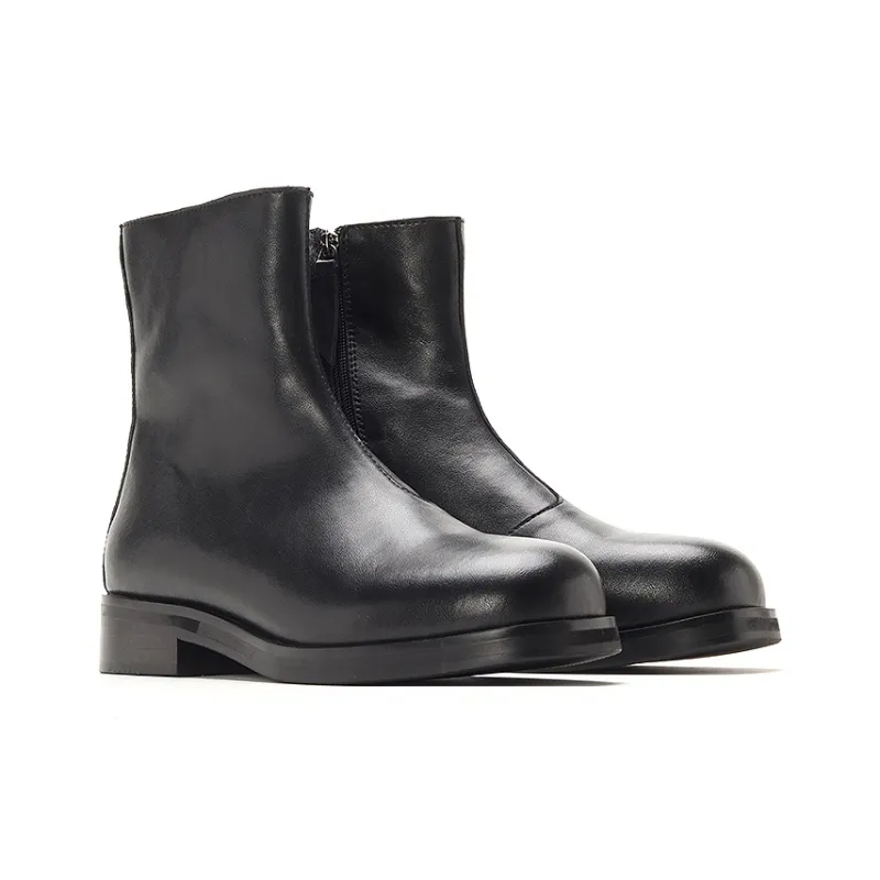 FEELDOTRENDS Ankle Boots 3.5 Cm Unisex Black-1