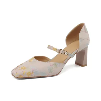 Echo&yolo Chunky Heel High Heels Women's