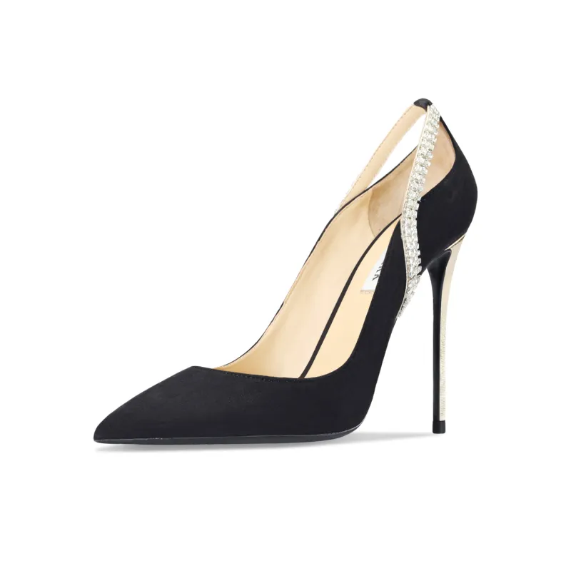 Suyymakk High Heels Women's Black-1
