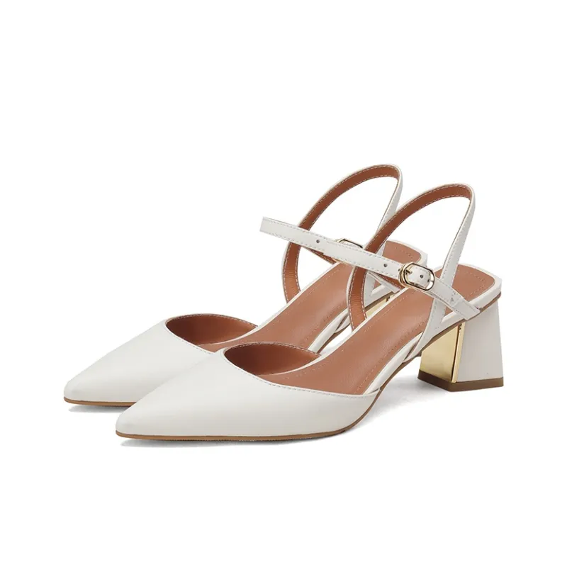 Naiyee Block Heel High Heels 6cm Women's-8