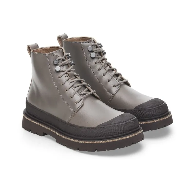 Birkenstock Prescott Short Martin Boot Men's Concrete Gray Narrow Fit-2