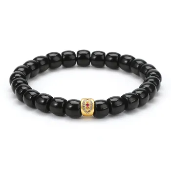 Tanner Obsidian Bracelets Unisex