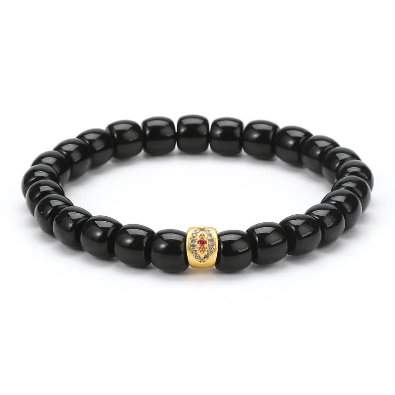 Tanner Obsidian Bracelets Unisex-0
