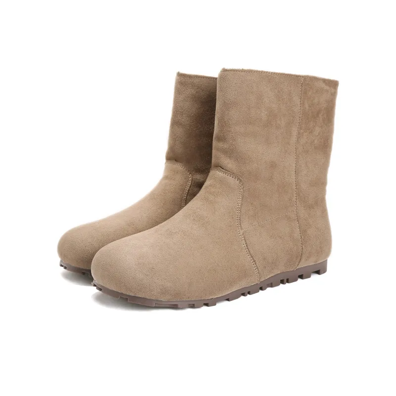 Mulinsen Ankle Boots Women's Greige/Khaki-1