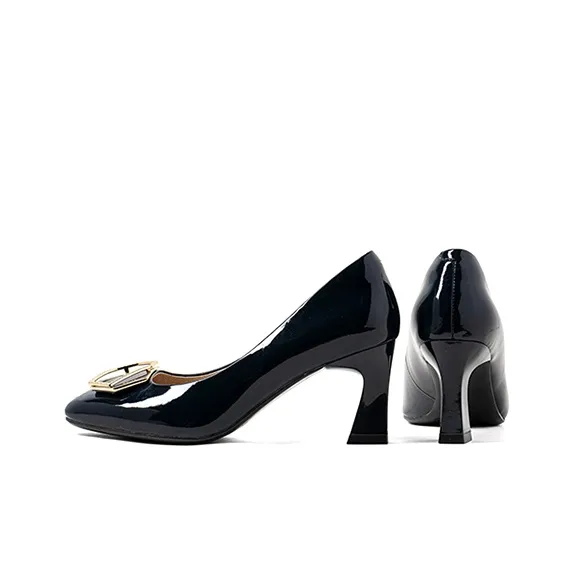 COMELY Chunky Heel High Heels 7cm Women's-14