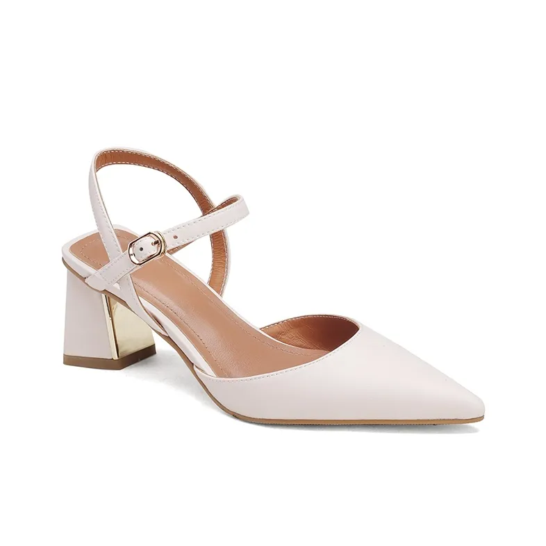 Naiyee Block Heel High Heels 6cm Women's-4