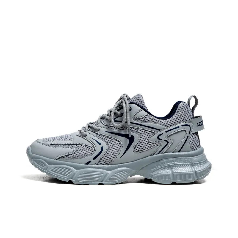 JX Anti-Slip And Wear-Resistant Height Increasing Low-Top Chunky Sneakers Men's-0
