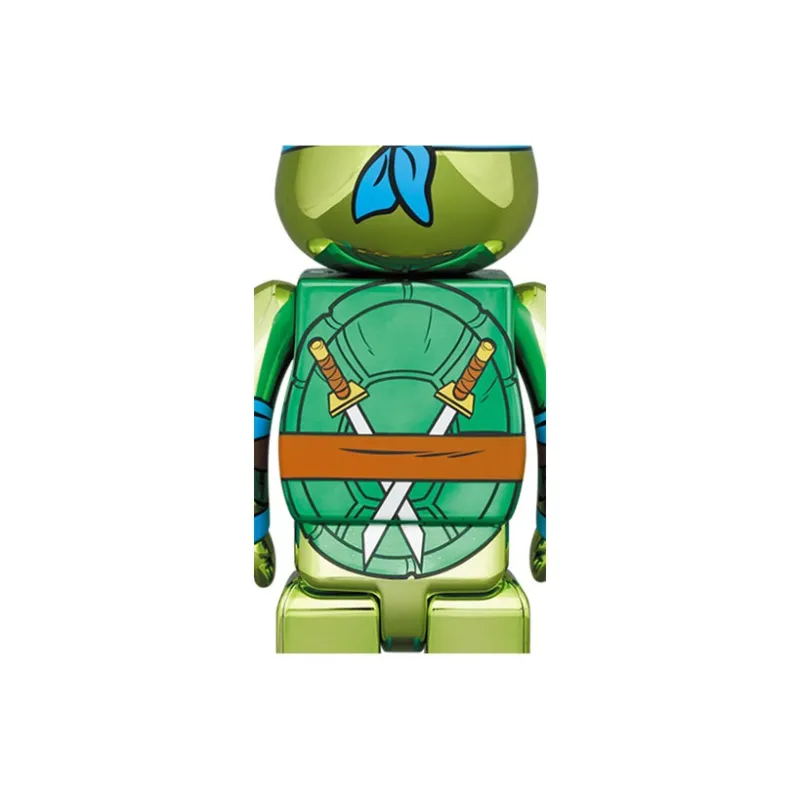 BE@RBRICK X Teenage Mutant Ninja Turtles Leonardo Chrome Ver.-3