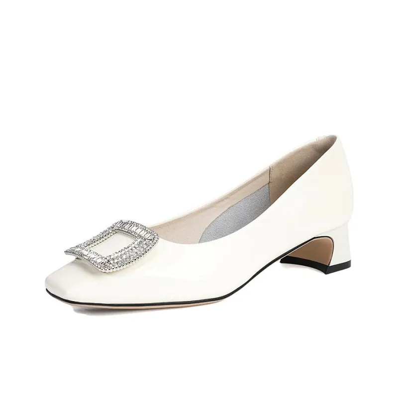 LESELE Chunky Heel High Heels 3cm Women's-2