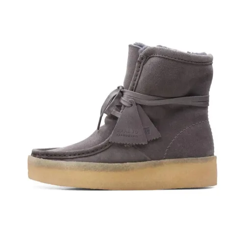 Clarks Ankle Boots Women's Gray