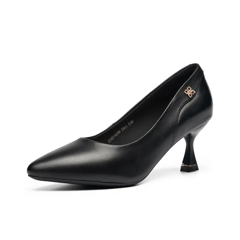 AOKANG Slim Heel High Heels Women's-0