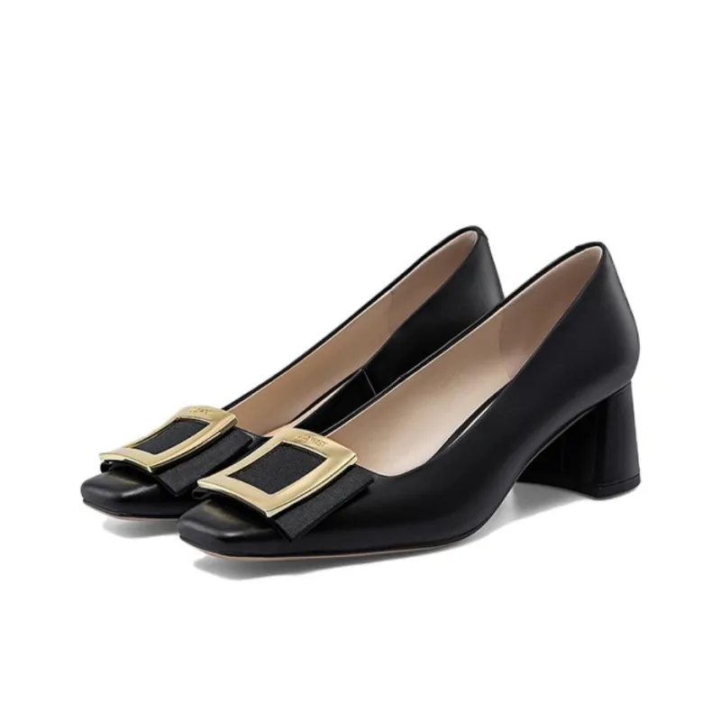 NINE WEST Chunky Heel High Heels 4.5cm Women's-2