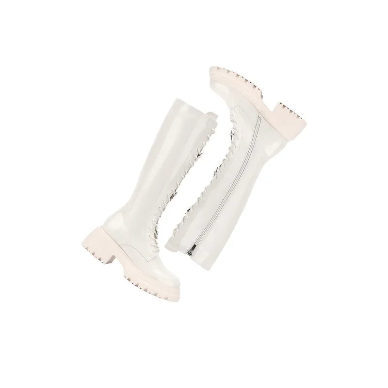 SATURDAY MODE Knee-high Boots 6cm Women's-10