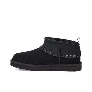 UGG Ultra Mini Fringe Bling 'Black' Women's