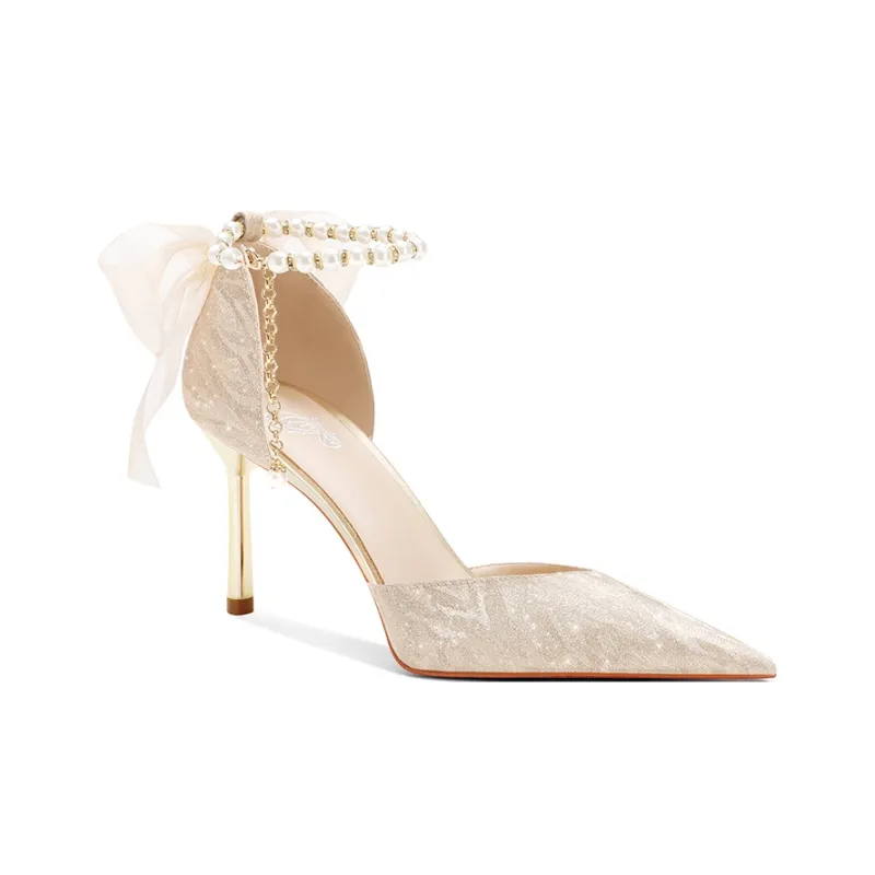 MEIAI Slim Heel High Heels Women's-5