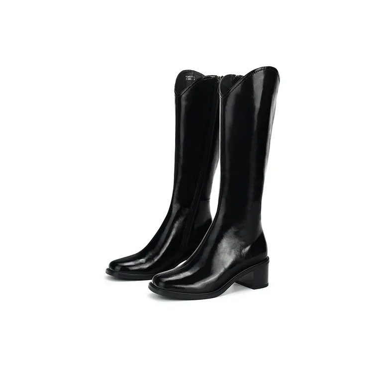 SATURDAY MODE Knee-high Boots Women's Black-2