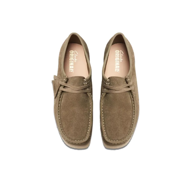 Clarks Originals Wallabee Pale Khaki Suede-4