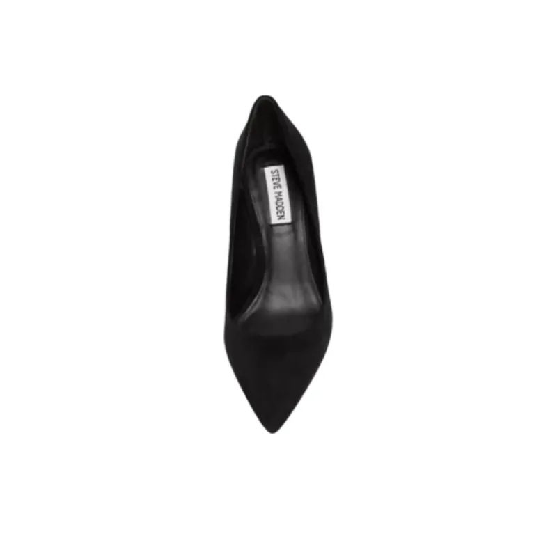 STEVE MADDEN Slim Heel High Heels 7cm Women's Black-3