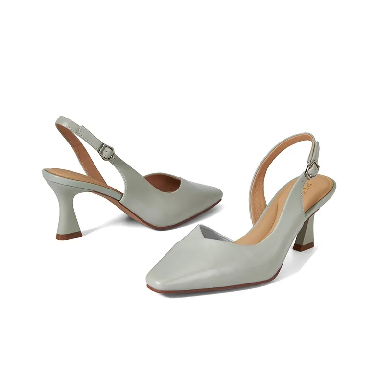 PT'SON Chunky Heel High Heels 6.8cm Women's-11