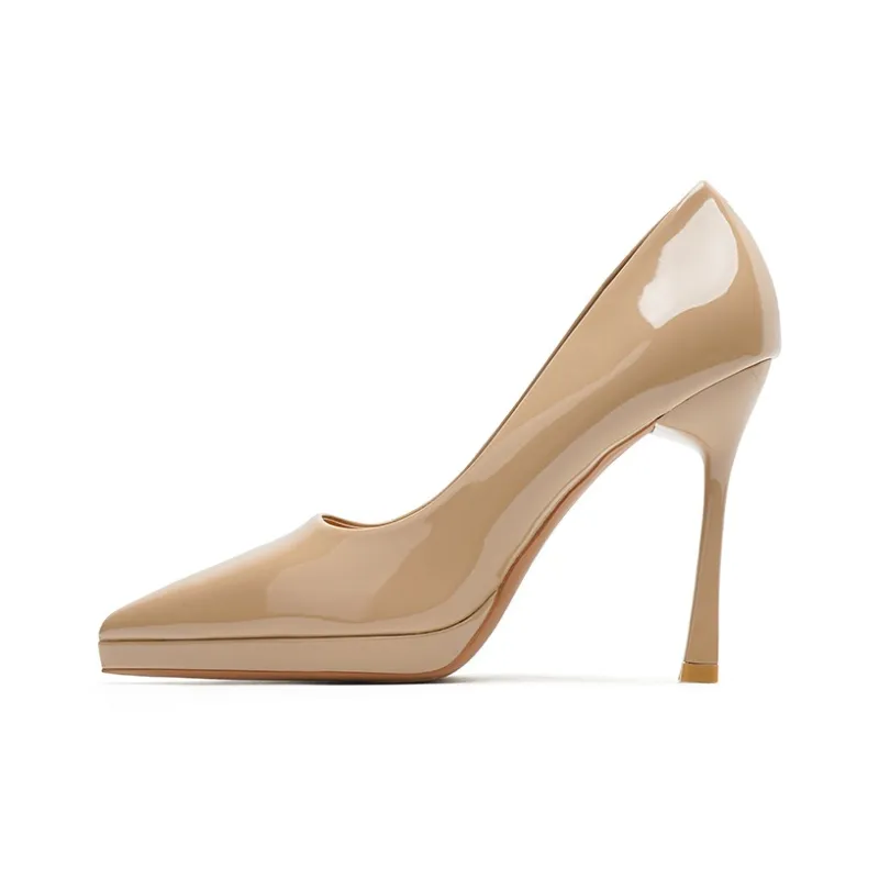 Zubumei Slim Heel High Heels 10.5cm Women's-0