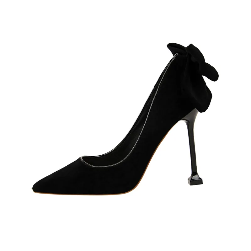 QITUMAUL High Heels Women's Gold-3