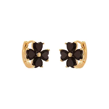 SINO GEM 999 Fine Silver Earrings Women's