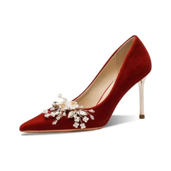 Ainer cat Slim Heel High Heels 6cm Women's