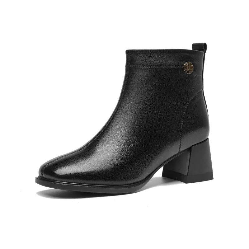 Spider King Ankle Boots Women's Black-1