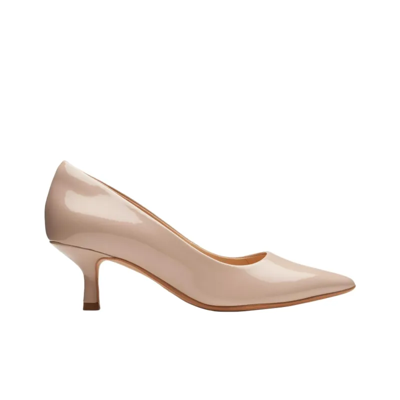 Clarks Slim Heel High Heels Women's Natural-1