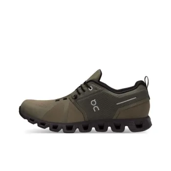 On Cloud 5 Waterproof Wear-resistant And Lightweight Low-Top Running Shoes Men's Green