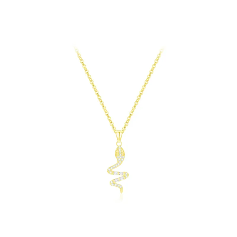 PRETTY DIARY Zircon Necklaces Unisex-2