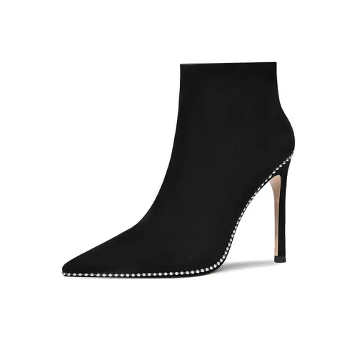 Lily Wei Twilight Ankle Boots 10cm Women's Black