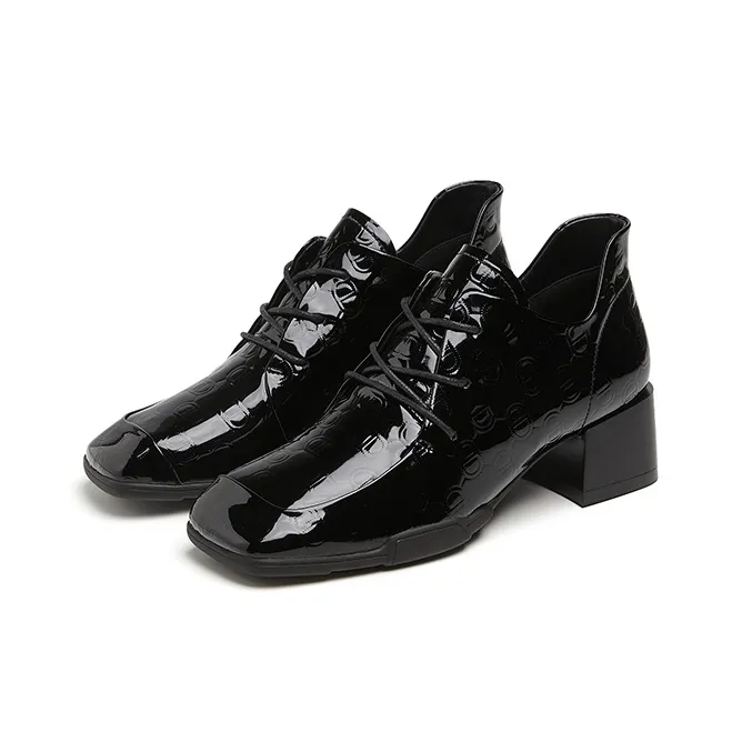 ST&SAT Chunky Heel High Heels 5cm Women's-2